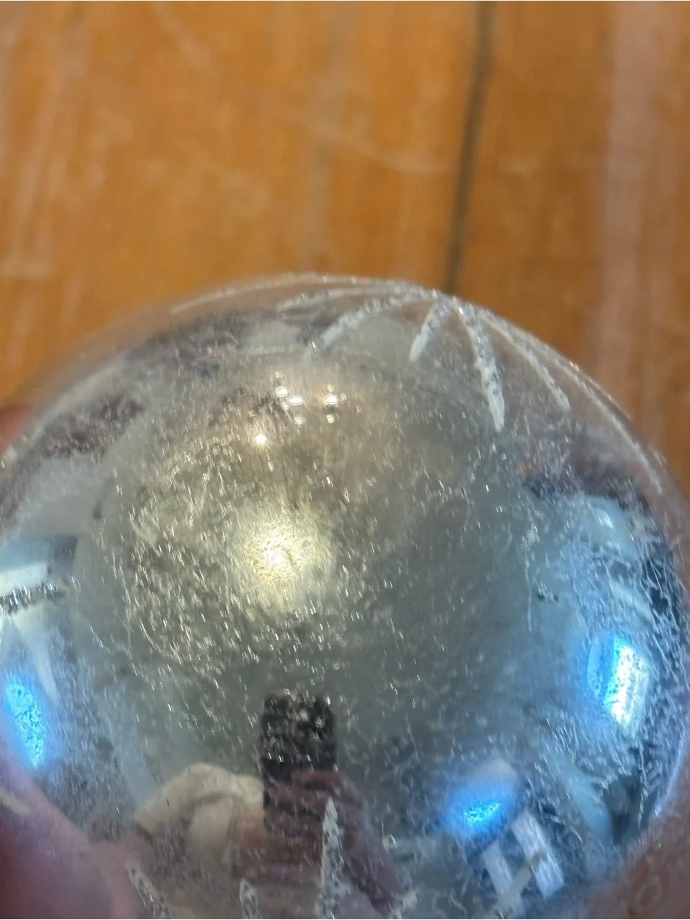 Pair of Vintage German Christmas Ornaments